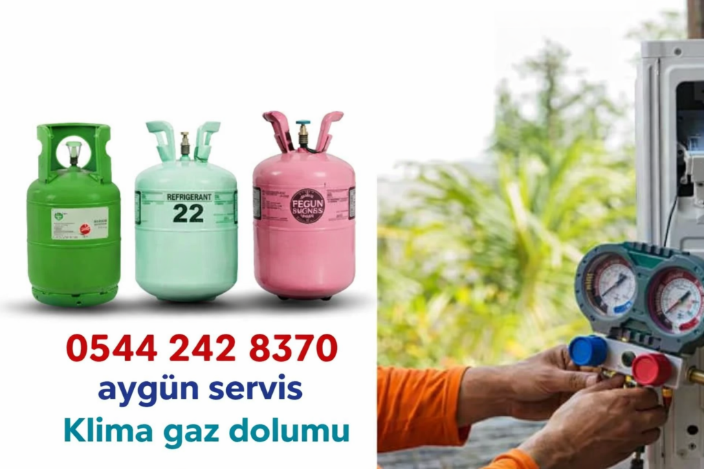 klima gaz dolumu